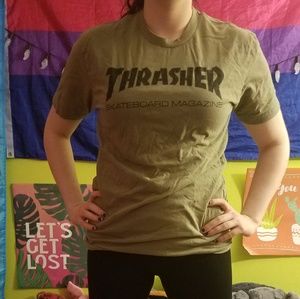 Green THRASHER T-Shirt